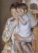 Mary Cassatt, Child  in mother-s arm
